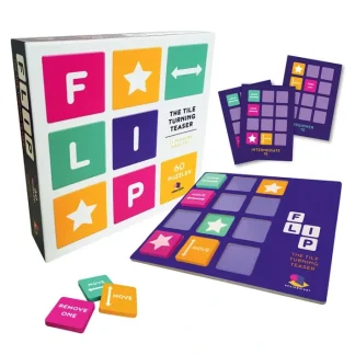 Flip, The Tile Turning Teaser (60 Puzzles) - Your Source for Gaming Essentials Cheap