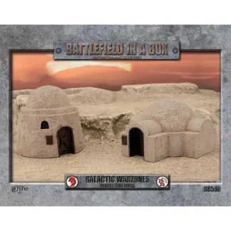Gale Force Nine Battlefield in a Box Model - Painted Desert Buildings - Your Source for Gaming Essentials Outlet