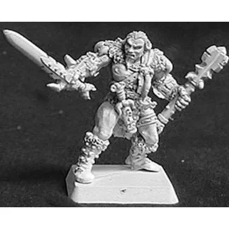 Grundor Hoardtaker, Mercenaries Sergeant #14002 Mercenary Unpainted - Your Source for Gaming Essentials Hot