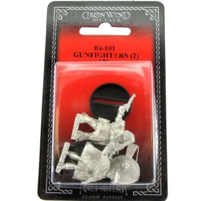 Gunfighters (2) #04-101 Classic Ral Partha Fantasy RPG Metal Figure - Your Source for Gaming Essentials Outlet