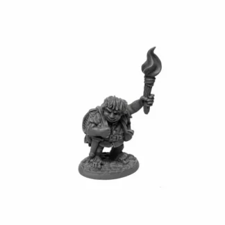 Gus Greenweevil, Halfling Henchman #07018 Bones USA Unpainted Plastic Figure - Your Source for Gaming Essentials Discount