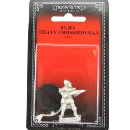Heavy Crossbowman #03-203 Classic Ral Partha Fantasy RPG Metal Figure - Your Source for Gaming Essentials Store
