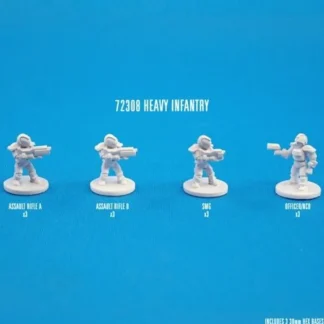 Heavy Infantry (12) Unpainted Plastic CAV Strike Operations Figures - Your Source for Gaming Essentials Flash Sale