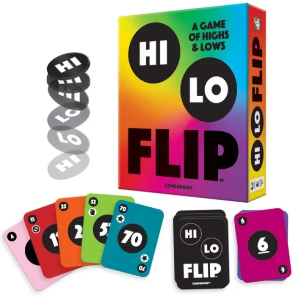 Hi Lo Flip - A Game of Highs & Lows - Your Source for Gaming Essentials Cheap