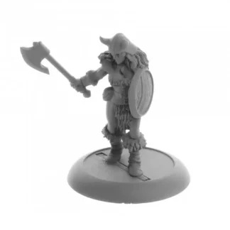 Human Barbarian, Jana Frostwind #04083 Dark Heaven Legends Unpainted Metal Mini - Your Source for Gaming Essentials New