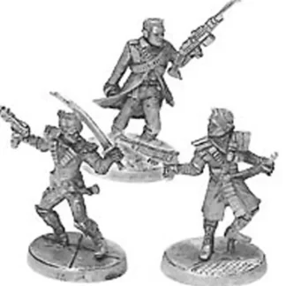 Human Street Samurai (3) #20-502 Shadowrun RPG Metal Ral Partha Figure - Your Source for Gaming Essentials Hot