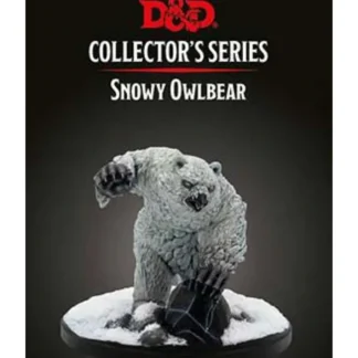Icewind Dale Rime of the Frostmaiden Unpainted D&D Figure - Snowy Owlbear - Your Source for Gaming Essentials Discount