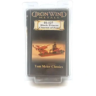 Iron Wind Metals Black Prince's Chariot Of Fear Fantasy Unpainted Miniature - Your Source for Gaming Essentials Outlet