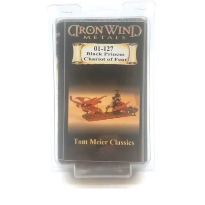 Iron Wind Metals Black Prince's Chariot Of Fear Fantasy Unpainted Miniature - Your Source for Gaming Essentials Outlet