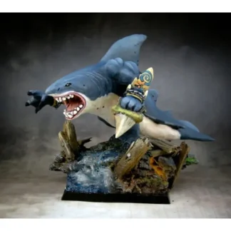 Karnedge Gorefathom Karkarion Boss 03625 Unpainted Resin Plastic - Your Source for Gaming Essentials Store
