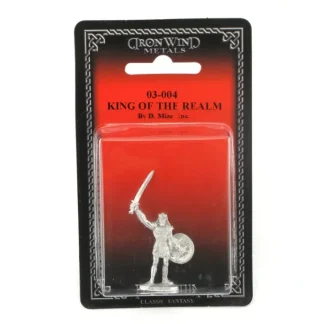King of The Realm #03-004 Classic Ral Partha Fantasy RPG Metal Figure - Your Source for Gaming Essentials Clearance