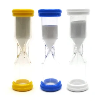 Koplow Games Sandtimer 1 Minute, 2 Minute, and 3 Minute Sand Timer Set - Your Source for Gaming Essentials Clearance