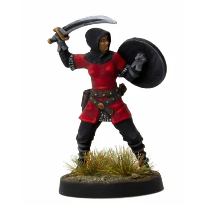 Koronnan: Koronnan Bladesister - Unpainted 32mm Scale Freeblades Metal Figure - Your Source for Gaming Essentials Discount