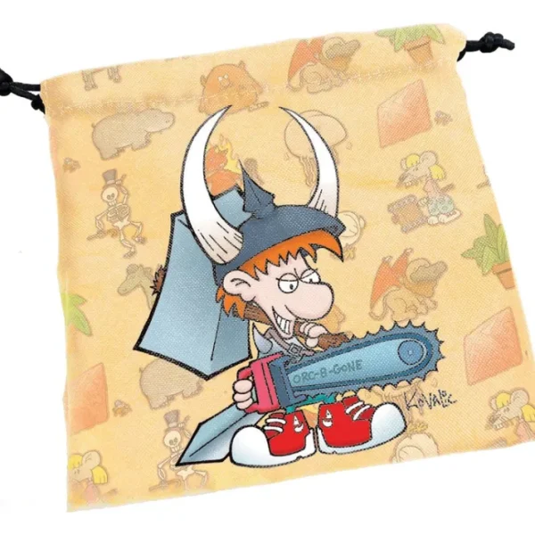 Large Cloth Dice Bag - Munchkin - Your Source for Gaming Essentials Flash Sale