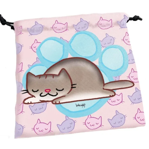 Large Cloth Dice Bag - Munchkin Kittens - Your Source for Gaming Essentials Outlet