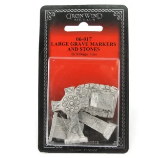 Large Grave Markers and Stones (4) #06-017 Classic Ral Partha Fantasy RPG Figure - Your Source for Gaming Essentials Outlet
