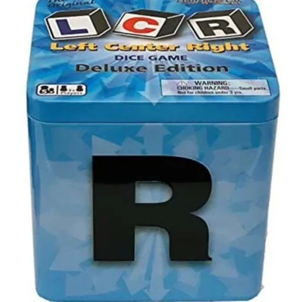 LCR Left Center Right DICE Game - Deluxe Box Edition - Your Source for Gaming Essentials Discount