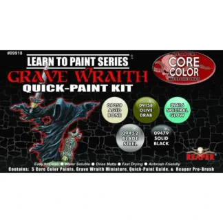 Learn to Paint Kit #09918: Grave Wraith Quick-Paint Kit - Your Source for Gaming Essentials Best