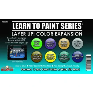 Learn to Paint Kit #08909 Layer Up! Color Expansion - Your Source for Gaming Essentials Clearance