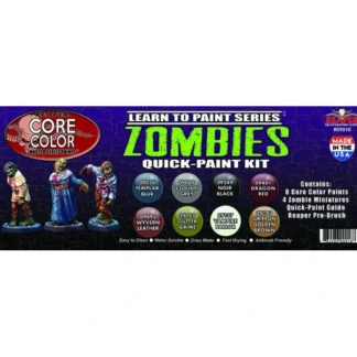 Learn to Paint Zombies #09916 Quick-Paint Kit - Your Source for Gaming Essentials Cheap
