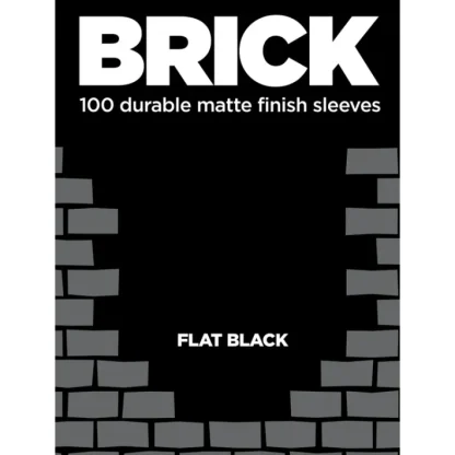 Legion Brick Sleeves with Box - Flat Black (100) - Your Source for Gaming Essentials Cheap