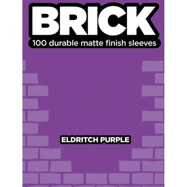 Legion Brick Sleeves with Box - Eldritch Purple (100) - Your Source for Gaming Essentials Flash Sale