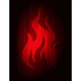 Legion Super Iconic Double Matte Fire Card Sleeves (50) - Your Source for Gaming Essentials Clearance