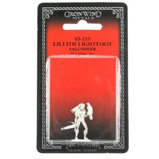 Lillith Lightfoot Falconer #03-119 Classic Ral Partha Fantasy RPG Metal Figure - Your Source for Gaming Essentials New