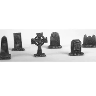 Lost Graveyard Set 1 (6 Tombstones) #06-012 Classic Ral Partha Fantasy Metal - Your Source for Gaming Essentials Flash Sale