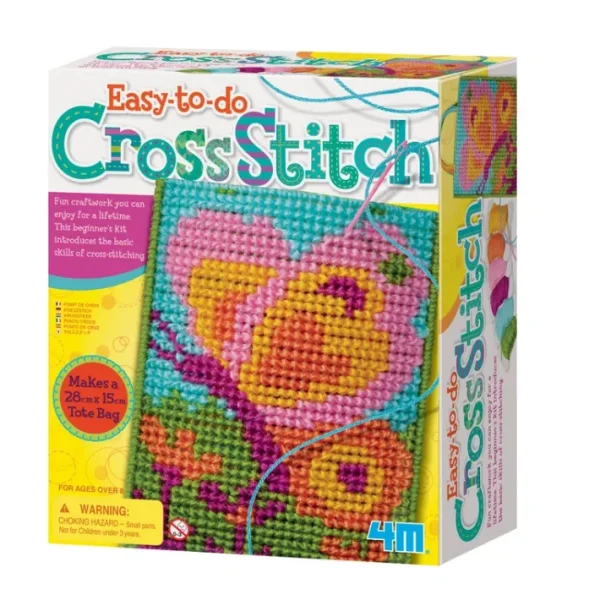 4M Cross Stitch Easy-To-Do Arts and Crafts Kit - Your Source for Gaming Essentials Cheap