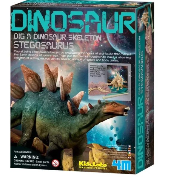 4M Kidzlabs Dig-A-Dinosaur Series I Stegosaurus #3545 - Your Source for Gaming Essentials Flash Sale