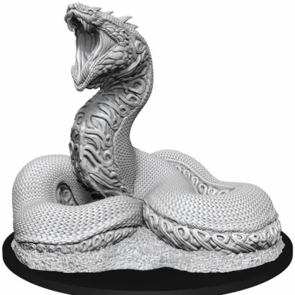 Magic the Gathering Unpainted Miniatures: (W2) Cosmo Serpent - Your Source for Gaming Essentials New