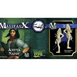 Malifaux Arcanists Amina Naidu #20347 Unpainted Plastic Miniature Figure - Your Source for Gaming Essentials Cheap