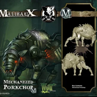 Malifaux: Gremlins Mechanized Porkchop (1 Pc) #20633 Unpainted Plastic Miniature - Your Source for Gaming Essentials Best