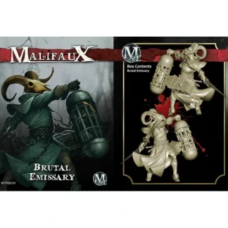 Malifaux Guild Brutal Emissary #20131 Unpainted Plastic Miniature Figure - Your Source for Gaming Essentials Sale