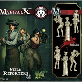 Malifaux Guild Field Reporters (3) #20133 Unpainted Plastic Miniature Figures - Your Source for Gaming Essentials Sale