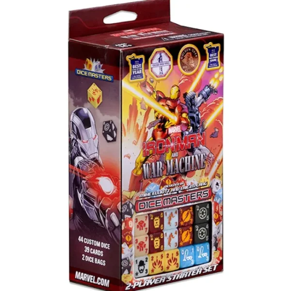 Marvel Dice Masters: Iron Man and War Machine Starter Set - Your Source for Gaming Essentials Clearance