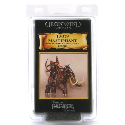 Mastaphant with Riders (Bowman/Spearman) #10-379 Classic Ral Partha Fantasy Mini - Your Source for Gaming Essentials Fashion