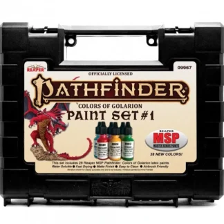 Tabletop Miniatures | Master Series Paints Pathfinder: Colors of Golarion (28) #09967 - Paint Set #1 - Your Source for Gaming Essentials