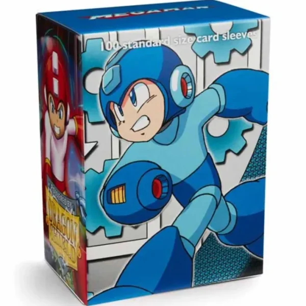 Mega Man 100 Standard Size Card Sleeves - Your Source for Gaming Essentials Store