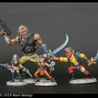 Meta-Human Subtypes: 1 Cyclops, 1 Hobgoblin, and 2 Gnomes 20-518 Shadowrun Minis - Your Source for Gaming Essentials Store