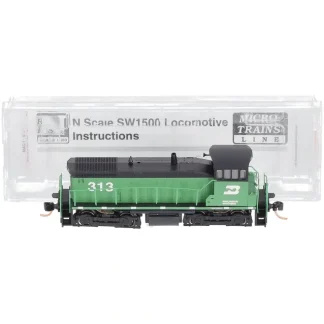 Trains | Micro-Trains 98600031 N Burlington Northern EMD SW1500 Diesel Locomotive #313 - Your Source for Gaming Essentials