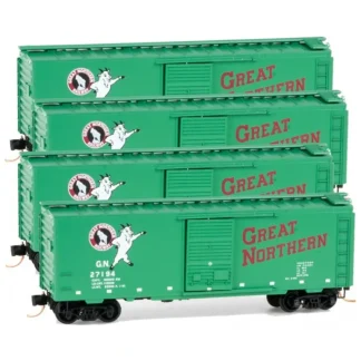 Trains | Micro-Trains 99300095 N Great Northern 40' SD Boxcar Runner Pack (Set of 4) - Your Source for Gaming Essentials