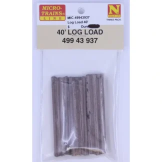 Trains | Micro-Trains 49943937 N Scale 40' Log Load (Pack of 3) - Your Source for Gaming Essentials