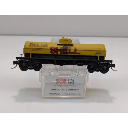 Trains | Micro-Trains 65090/3 N Scale Shell Oil Company 39' Single Dome Tank Car #1100 LN/Box - Your Source for Gaming Essentials