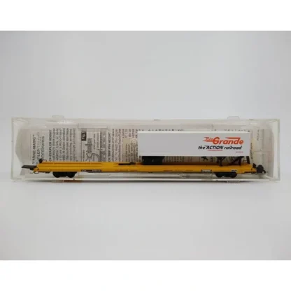 Trains | Micro-Trains 71524-1 N Scale TTX 89'4" TOFC Flat Car w/ Rio Grande Trailer LN/Box - Your Source for Gaming Essentials