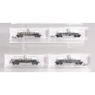 Trains | Micro-Trains 99300008 N Texaco 39' Single Dome Tank Car Runner Pack (Set of 4) LN/Box - Your Source for Gaming Essentials