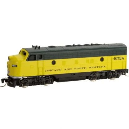 Trains | MicroTrains 98001382 Z Chicago & North Western EMD F7A - Standard DC #4072-A - Your Source for Gaming Essentials