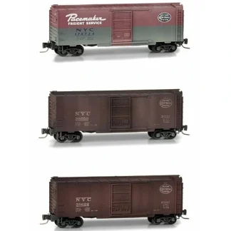 Trains | Micro-Trains 50044490 Z New York Central 40' SD Boxcar RTR Runner (Pack of 3) - Your Source for Gaming Essentials