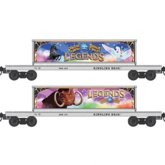 Trains | Micro-Trains 52400140 Z Ringling Bros. & Barnum & Bailey 60' Flatcar w/ 40' Load - Your Source for Gaming Essentials